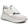 athletika geox d backsie c d02flc 085bn c0007 white silver