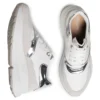 athletika geox d backsie c d02flc 085bn c0007 white silver 4