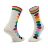set 3 zeugaria pseles kaltses unisex happy socks xprd08 1300 leuko 4