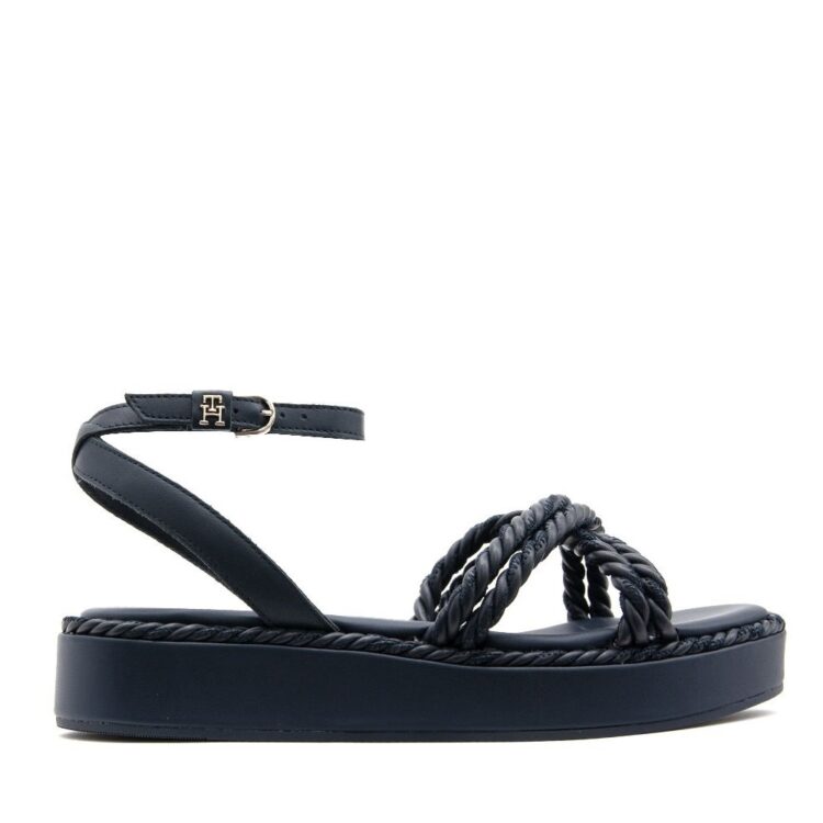 fw0fw07136 dw6 tommyhilfiger women sandals blue