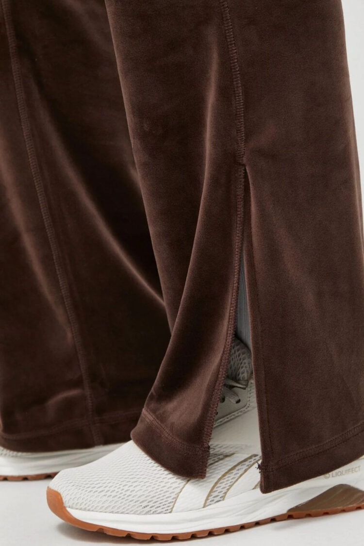 γυναικείο παντελόνι φόρμας dkny καφέ dp3p2744 3