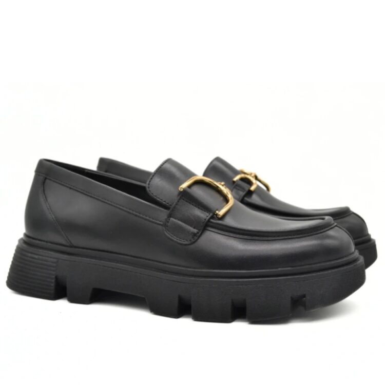 GEOX ΓΥΝΑΙΚΕΙΟ LOAFER D VILDE H D46UAH 00043 C9999 BLACK