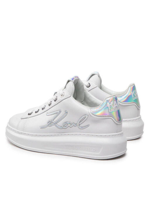 athletika karl lagerfeld kl62510a white lthr iridescent 2