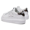 athletika karl lagerfeld kl62538 white lthr w silver 2