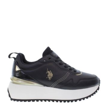 Γυναικεία Sneaker U.S. Polo BAYLE002-BLK-GOL01