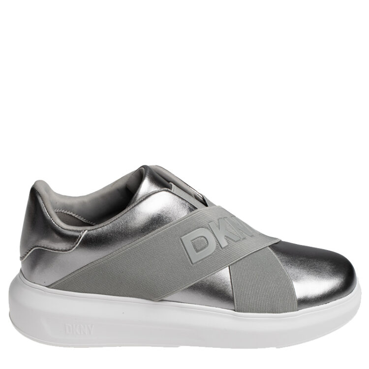 42366 gynaikeia sneakers dkny k4401359 silver 01