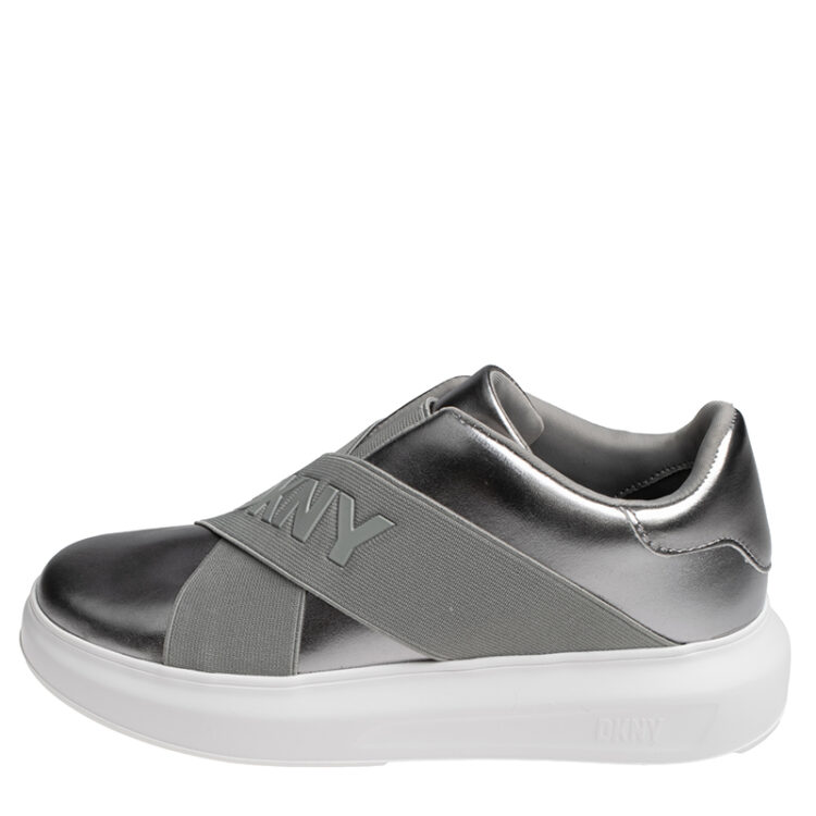 42366 gynaikeia sneakers dkny k4401359 silver 02