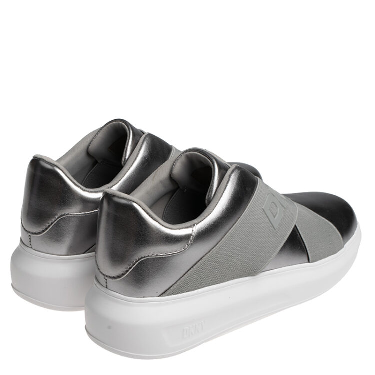 42366 gynaikeia sneakers dkny k4401359 silver 05