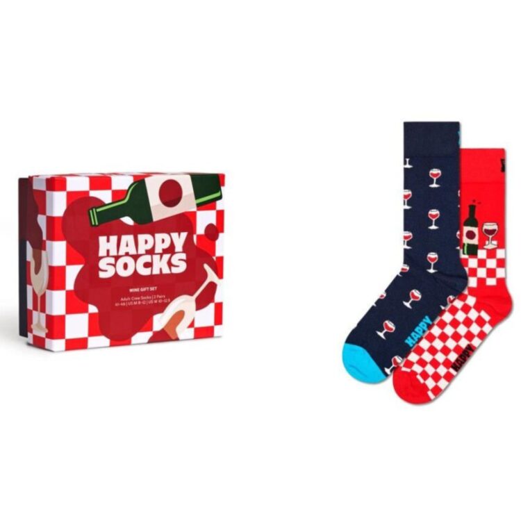 happy socks 2 pack wine gift set p001837 3