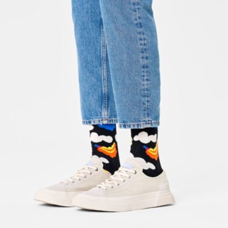 happy socks cloudy fruit p001552