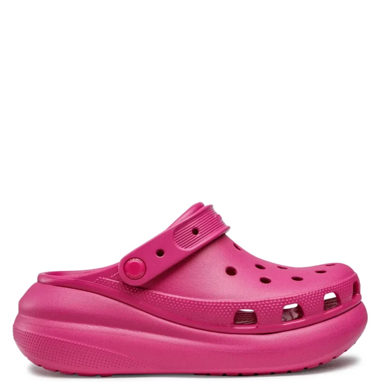 crocs pantophles classic crush clog 207521 roz 1