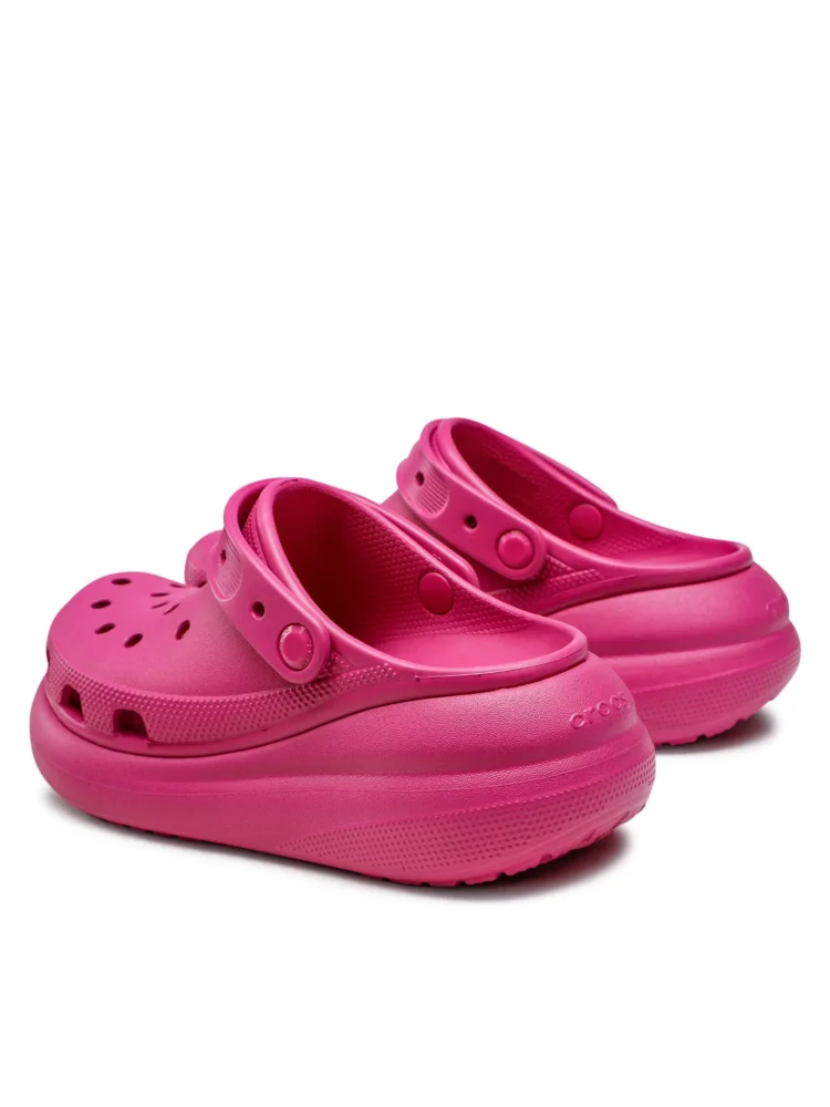 crocs pantophles classic crush clog 207521 roz 2