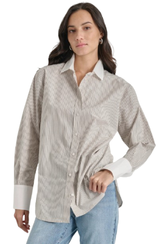 Γυναικειο πουκαμισο ριγε DKNY DJ4W2086