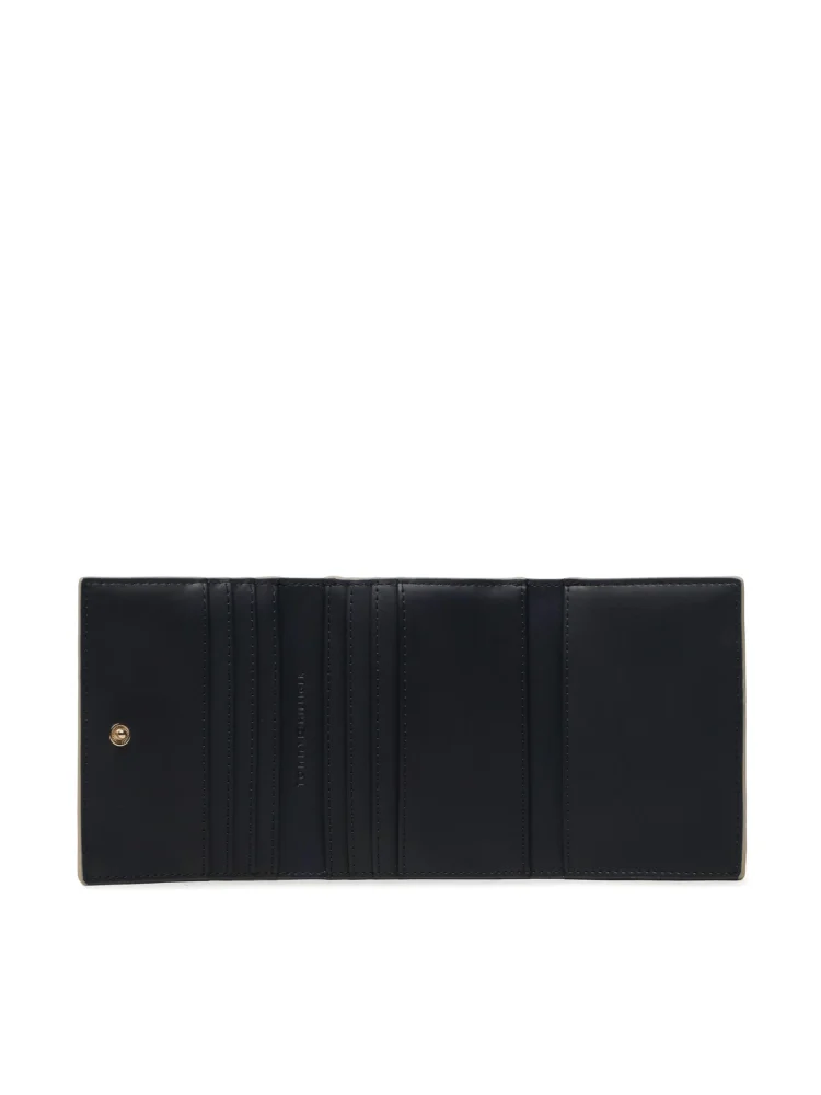 tommy hilfiger mikro portopholi gunaikeio th casual bi fold wallet aw0aw14634 mpez 2