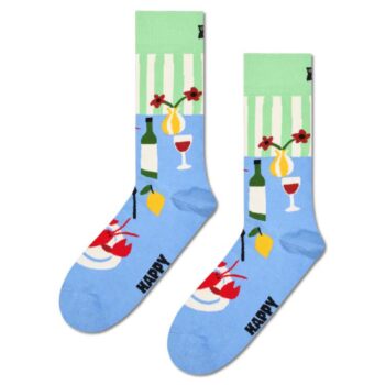 Unisex Κάλτσες Happy Socks Dinner P002571