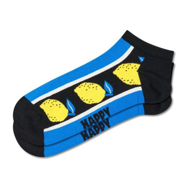 happy socks lemon low p002630