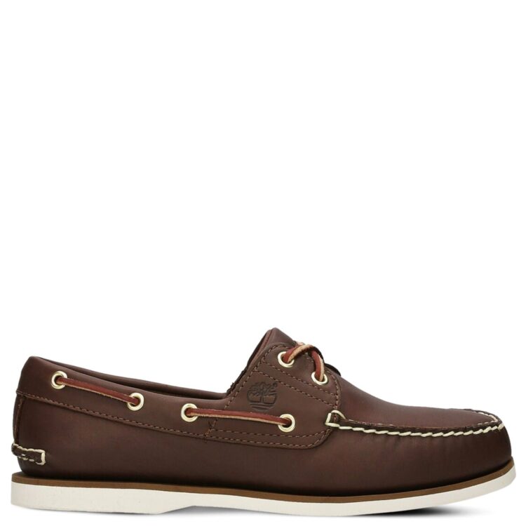 timberland classic 2 eye meskie boat shoes brazowy tb1740352141 copy