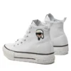 sneakers karl lagerfeld kl60444 white canvas 911 0000303651091 2