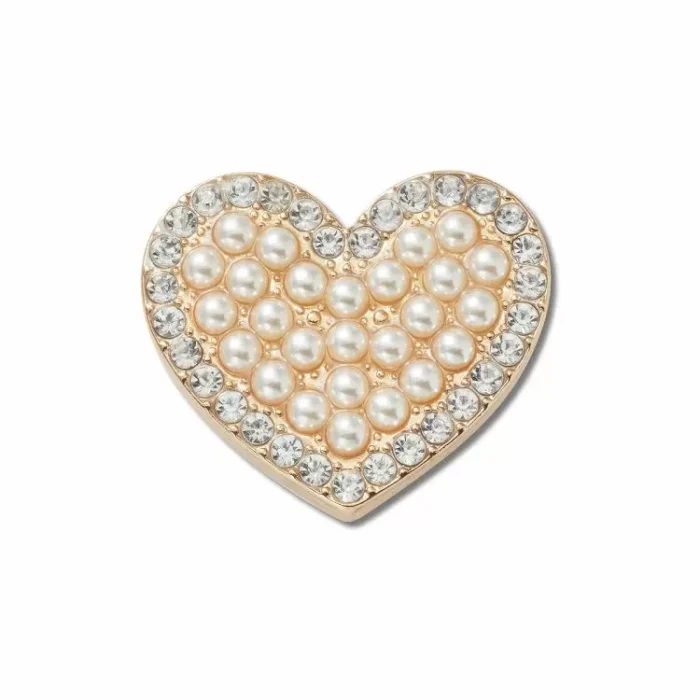 Crocs Jibbitz Pearl Cluster Heart
