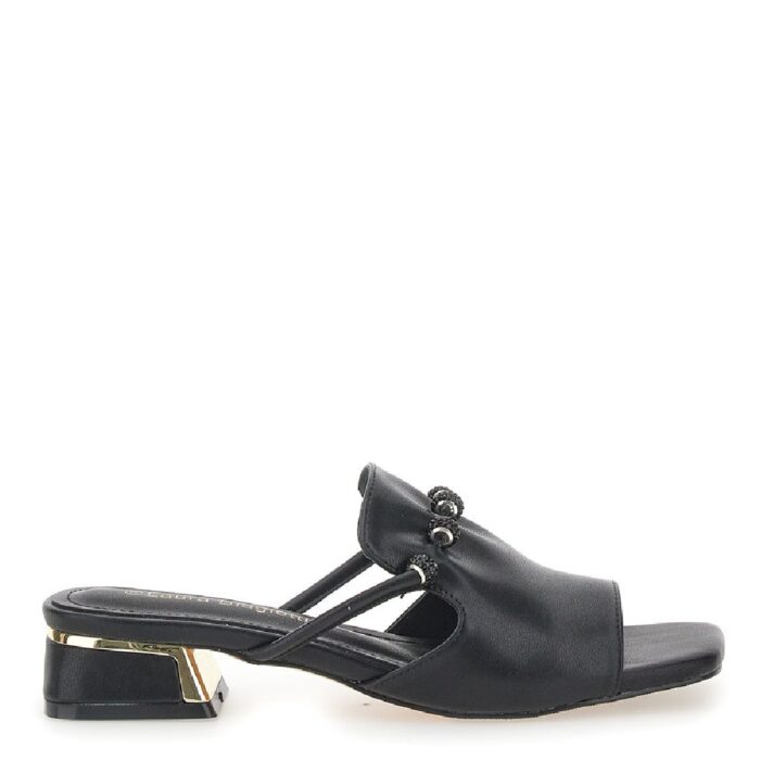 Γυναικεια παντοφλα Laura Biagiotti με στρας 9015 1