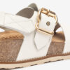 Sandalia de plataforma OCA 254 blanco 36896