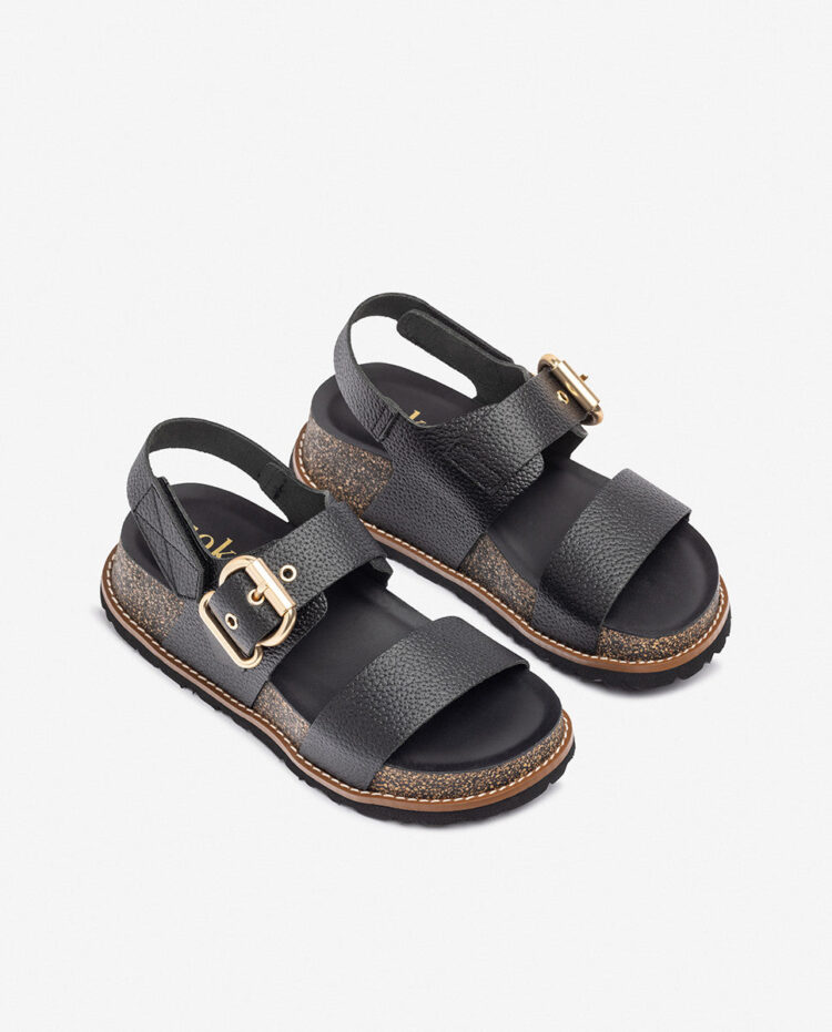 Sandalia de plataforma OCA 254 negro 36900