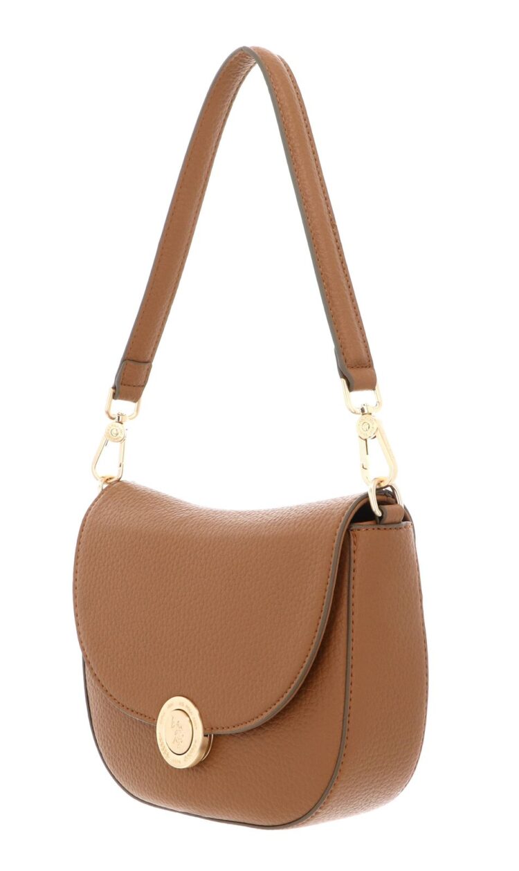 U S POLO ASSN Umhaengetasche Exotic Flap Crossbody Bag Tan 403129 1