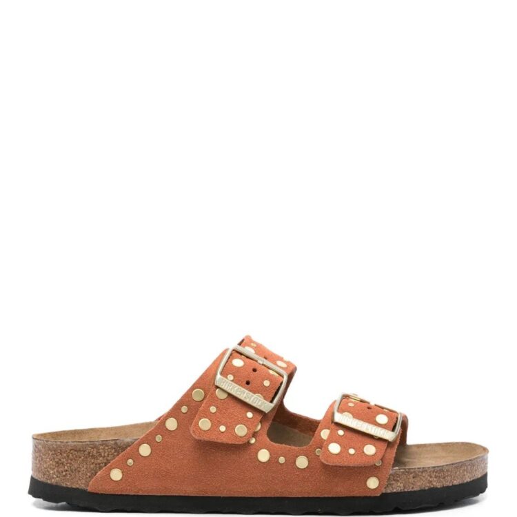 birkenstock arizona rivet leve 1029513 dark rust