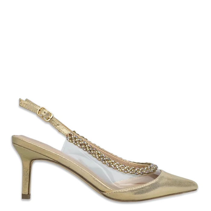 Γυναικεια γοβα εξωφτερνη με στρας Menbur 24407 1