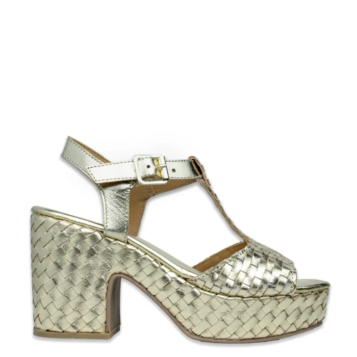 Γυναικειο πεδιλο πλεκτο με φιαπα Carmela 161405