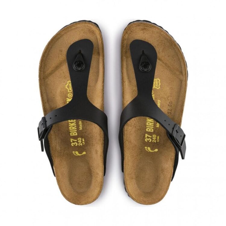birkenstock gizeh birko flor regular preto 1
