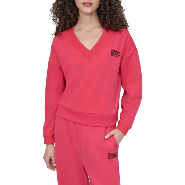 Γυναικεία μπλουζα με λογοτυπο DKNY DP5T1279 2