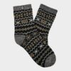Κάλτσες UGG Cressida Cozy Quarter 1171625 710M Μαύρο 2