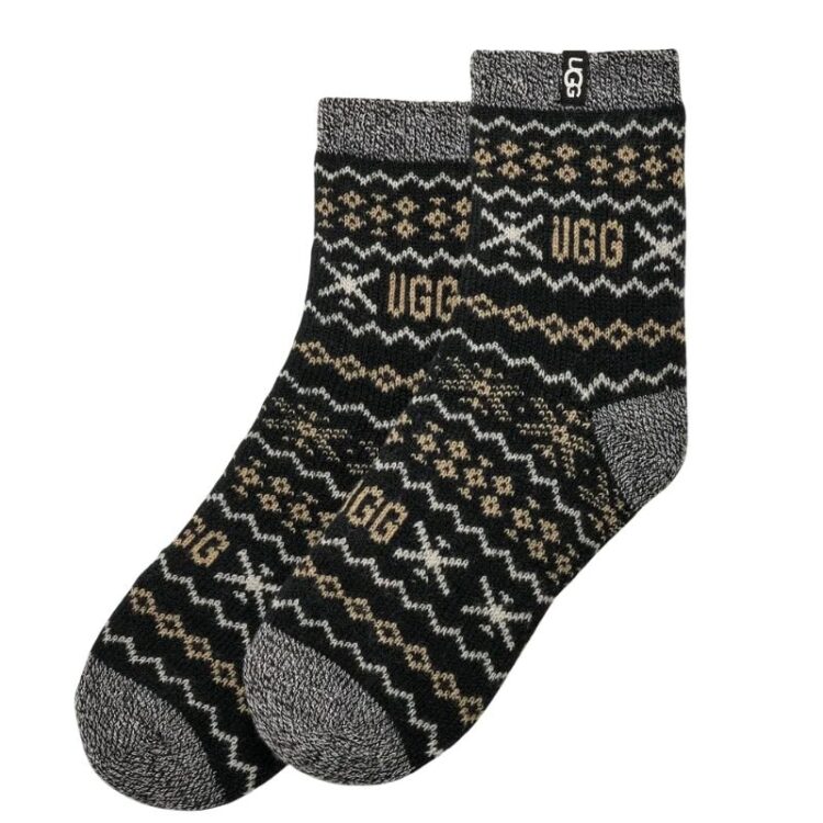 Κάλτσες UGG Cressida Cozy Quarter 1171625 710M Μαύρο