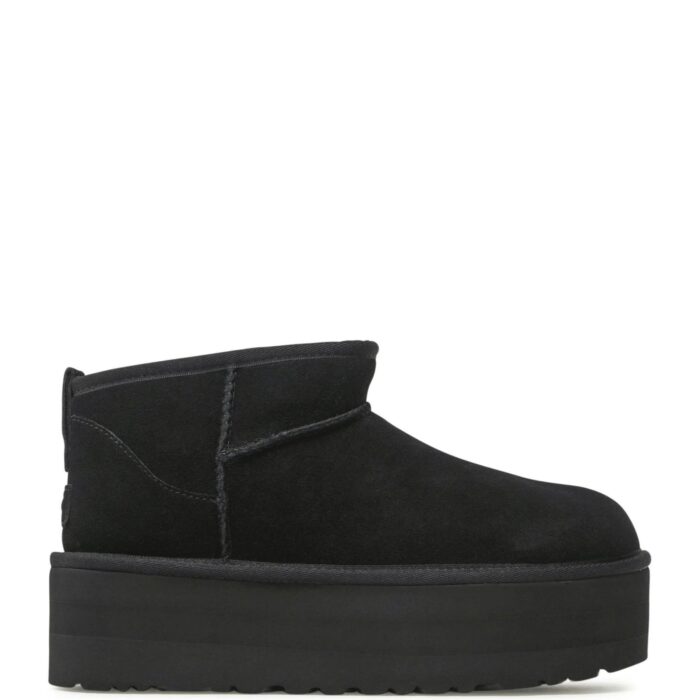 Γυναικεία Μποτάκια UGG Classic Ultra Mini Platform 1135092-BLK
