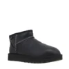 Γυναικεία Μποτάκια UGG Classic Ultra Mini LTHR Regen 1163490-BLK