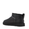 Γυναικεία Μποτάκια UGG Classic Ultra Mini LTHR Regen 1163490-BLK