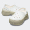 crocs classic stacked clog chalk 211355 0wv 2