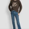 Γυναικειο φουτερ με λογοτυπο DKNY DJ5T1618