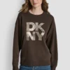Γυναικειο φουτερ με λογοτυπο DKNY DJ5T1618