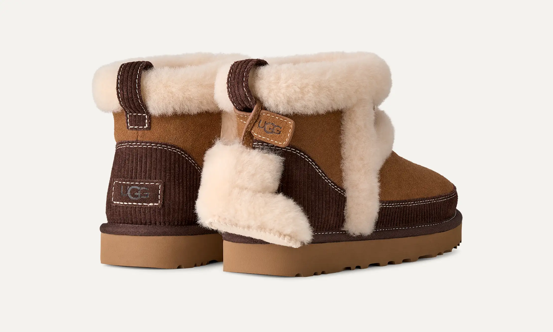 Γυναικεία Μποτάκια UGG Classic Mini Heritage 1180434-CHE 4 Γυναικεία Μποτάκια UGG Classic Mini Heritage 1180434-CHE - Image 4