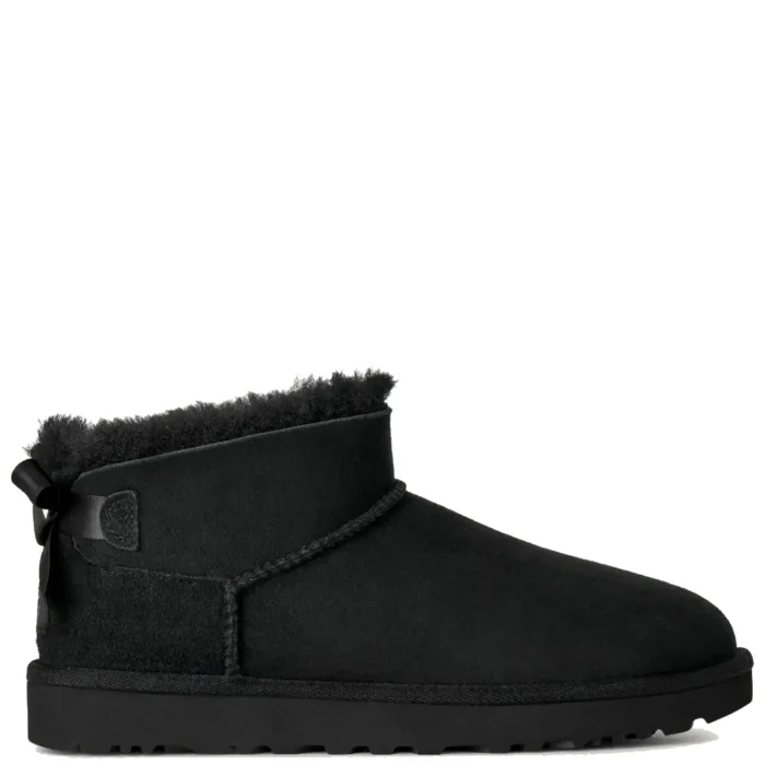 Γυναικεία Μποτάκια UGG Ultra Mini Bailey Bowl 1185491-BLK