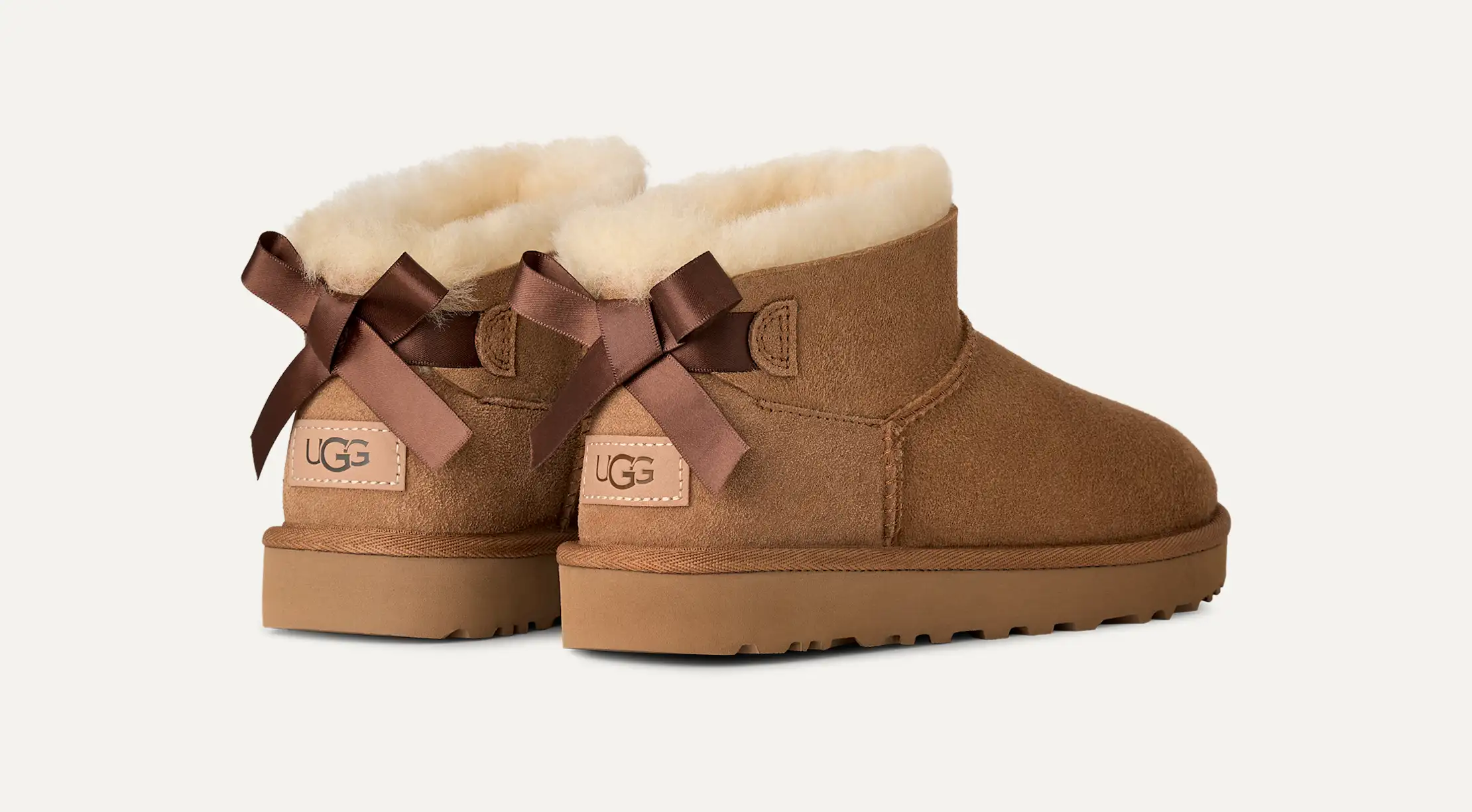 Γυναικεία Μποτάκια UGG Ultra Mini Bailey Bow 1185491-00KD CHE 56 Γυναικεία Μποτάκια UGG Ultra Mini Bailey Bow 1185491-00KD CHE - Image 2
