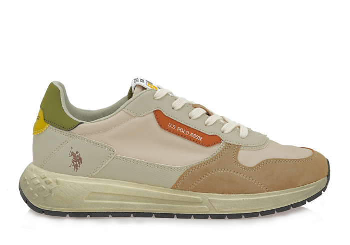 Ανδρικά Sneakers U.S Polo Assn SENEKA004A-BEI-OLI02