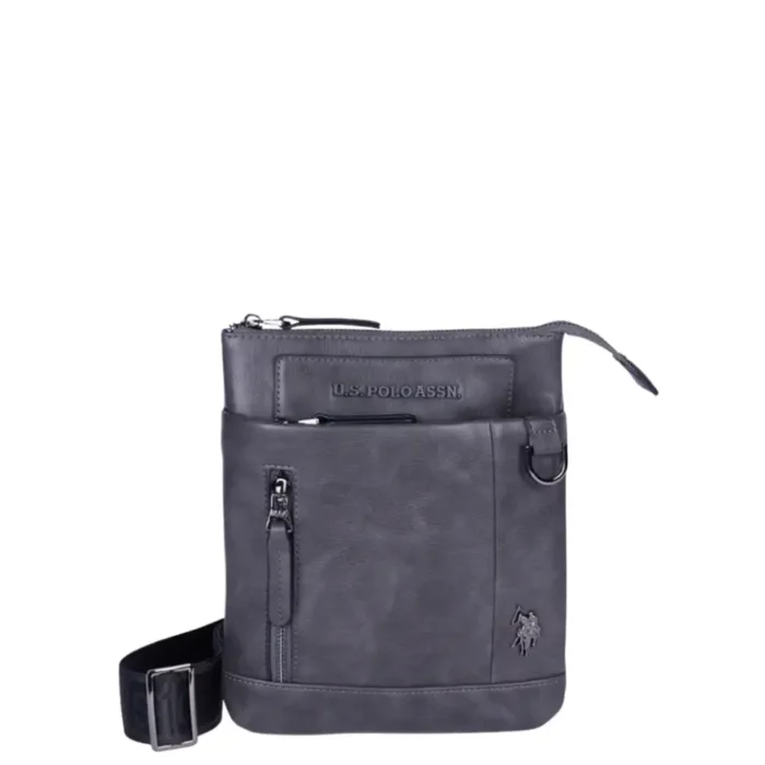 Ανδρικό Τσαντάκι Χιαστί U.S Polo Cambridge Flat Crossbody BIUCB5743MVPGR3