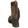 Γυναικεία Μποτα Dr Martens Fringe Mid Pull On Boot Dark Brown Classic Pull Up+Bronx Suede 43175200 - Image 4