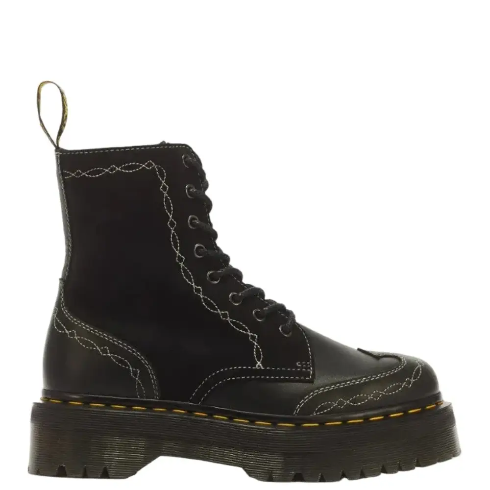 Γυναικεία Μποτάκια Dr Martens Jadon Rodeo 8 Eye Boot Black Classic 43557001 45 Γυναικεία Μποτάκια Dr Martens Jadon Rodeo 8 Eye Boot Black Classic 43557001