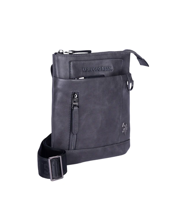 Ανδρικό Τσαντάκι Χιαστί U.S Polo Cambridge Flat Crossbody BIUCB5743MVPGR3 4 Ανδρικό Τσαντάκι Χιαστί U.S Polo Cambridge Flat Crossbody BIUCB5743MVPGR3 - Image 4