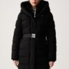 Γυναικείο Μπουφάν μακρυ με ζωνη DKNY DLEMPX78-0071