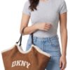 Γυναικεία Τσάντα Μεγάλη με Γούνα DKNY R63ACE48-00K5 - Image 5
